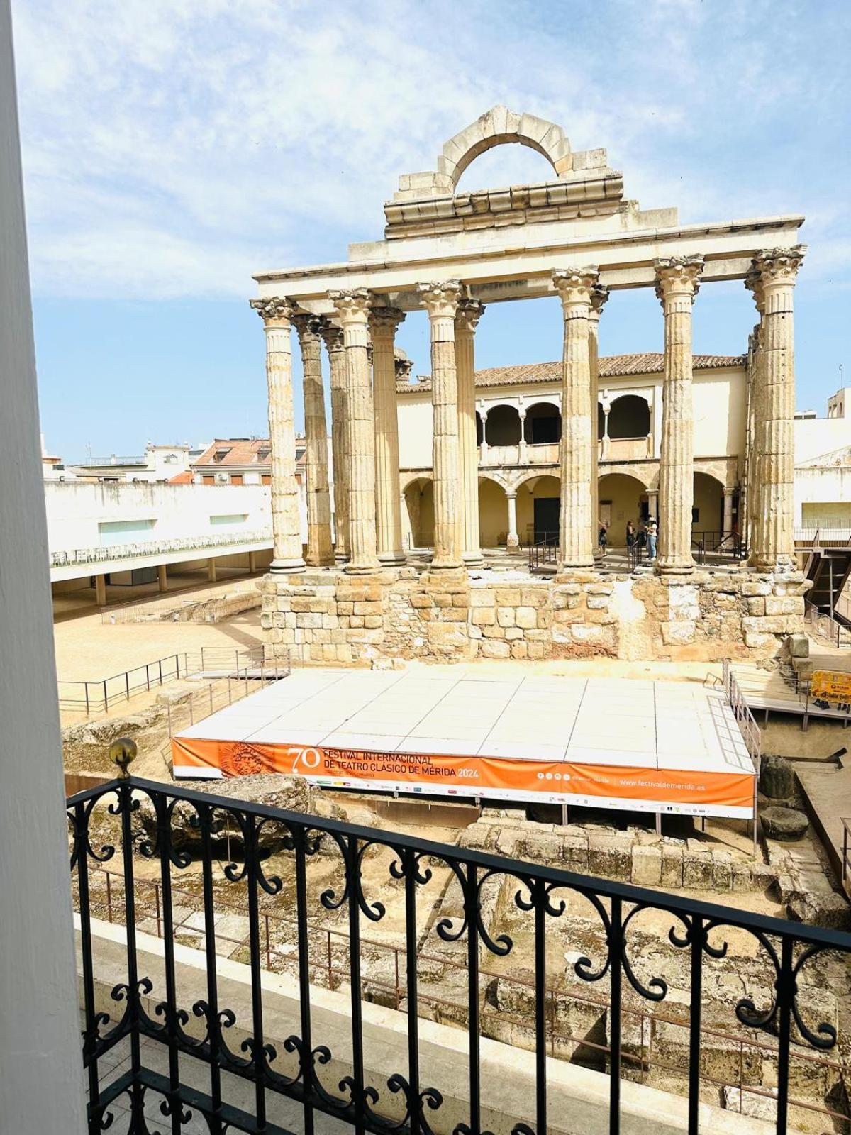 Apartamentos Templo Diana -Vistas Historicas- Mérida Eksteriør bilde